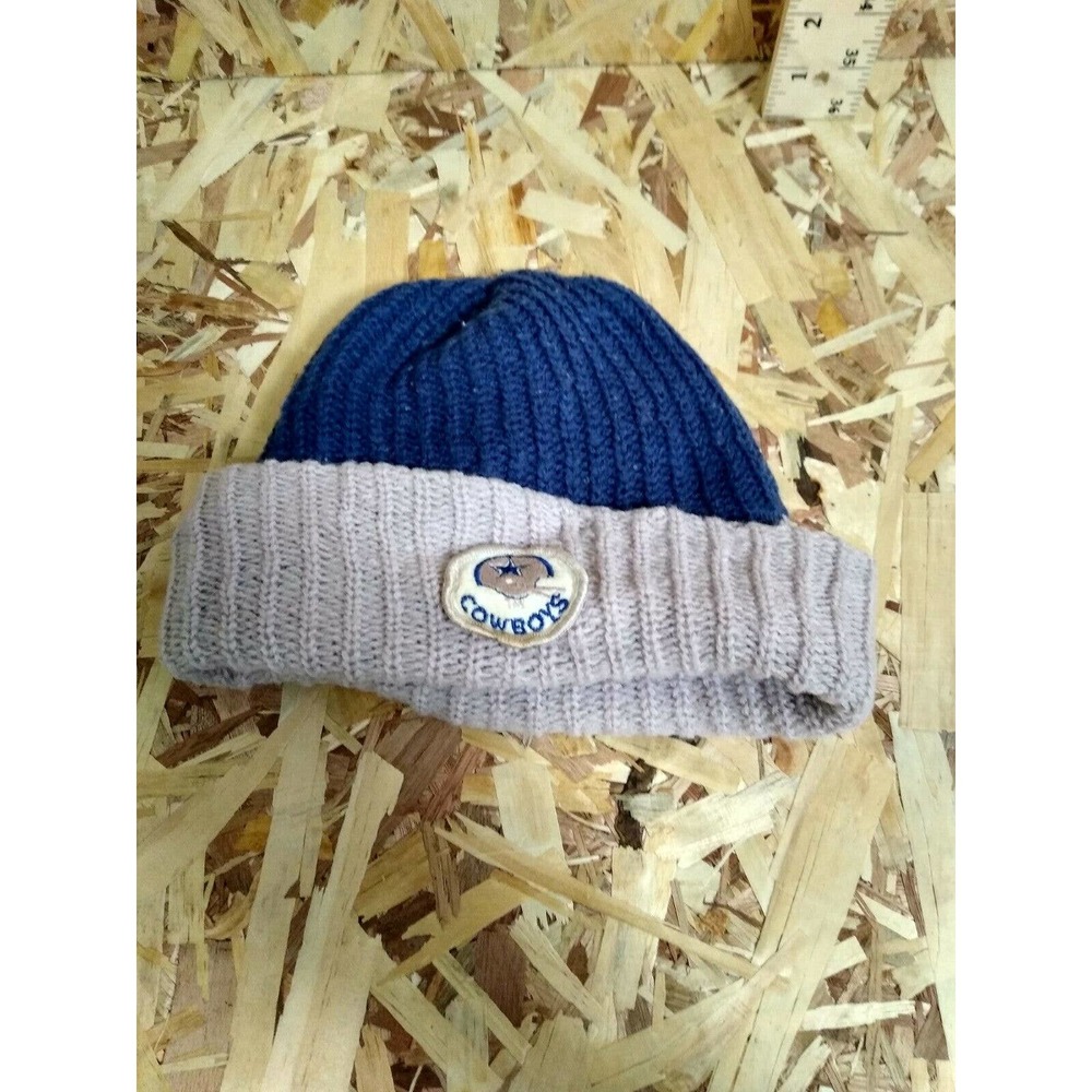 Dallas Cowboys Beanie Knit Hat Blue Gray NFL New Era Winter Casual